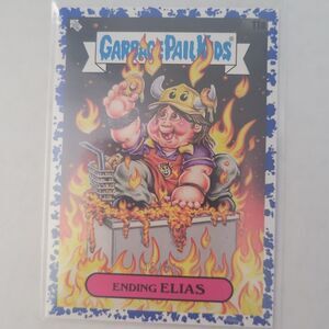 GPK X View Askew 11a Ending Elias BLUE Border Parallel Card (#'d 45/50) Mint...